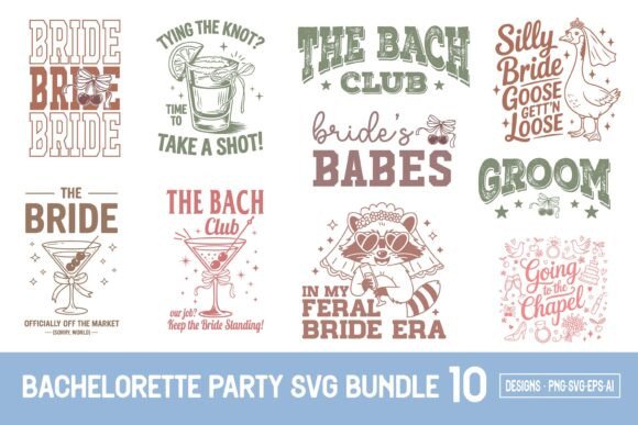 Bachelorette Party Quote SVG PNG Design