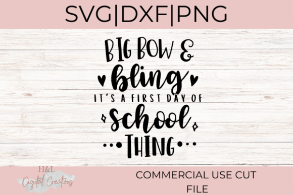 Big Bows and Bling Svg