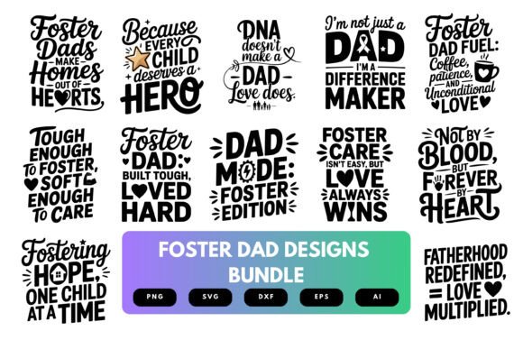 Foster Dad SVG Bundle Review