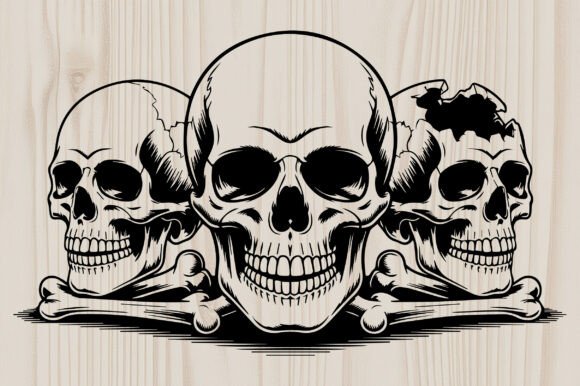 Gothic Skull Pile SVG Review