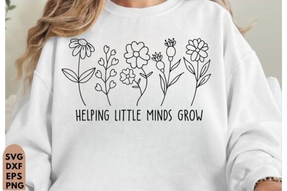 Helping Little Minds Wildflowers Png Svg