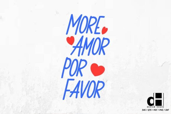 Love Saying Trendy More Amor SVG PNG