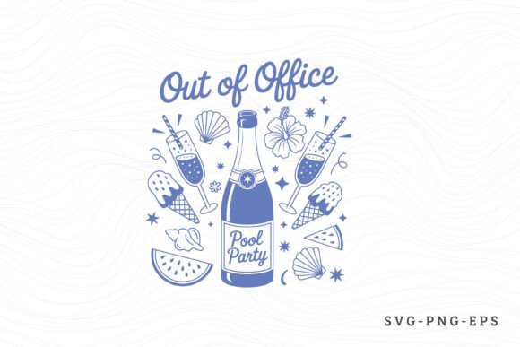 Out of Office - Summer SVG PNG Design