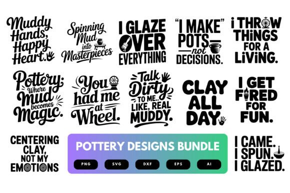 Pottery SVG Bundle Review