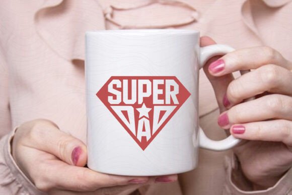 Super Dad SVG Design for Father’s Day