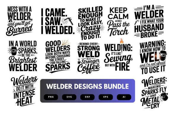 Welder SVG Bundle Review